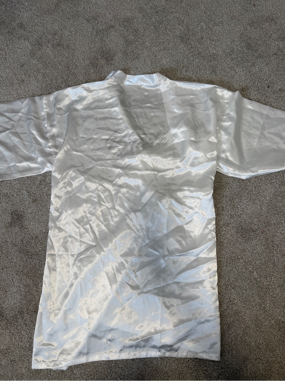 Bridal Satin Robe - Picture 2 of 4